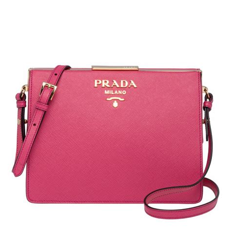 pink prada bag leather|Prada leather bags women.